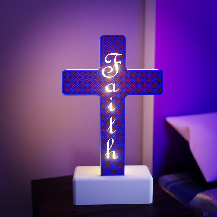 The Celestial Cross "Faith" – Silent Geometry of Light