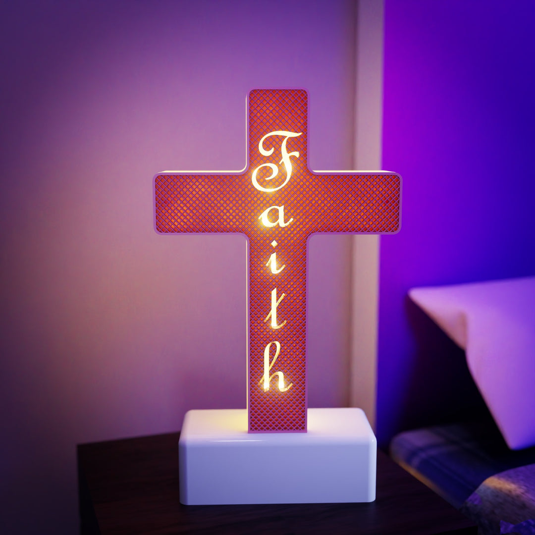 The Celestial Cross "Faith" – Silent Geometry of Light